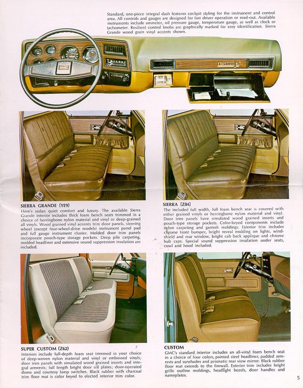 1973 GMC Pickups And Suburbans Brochure Page 7